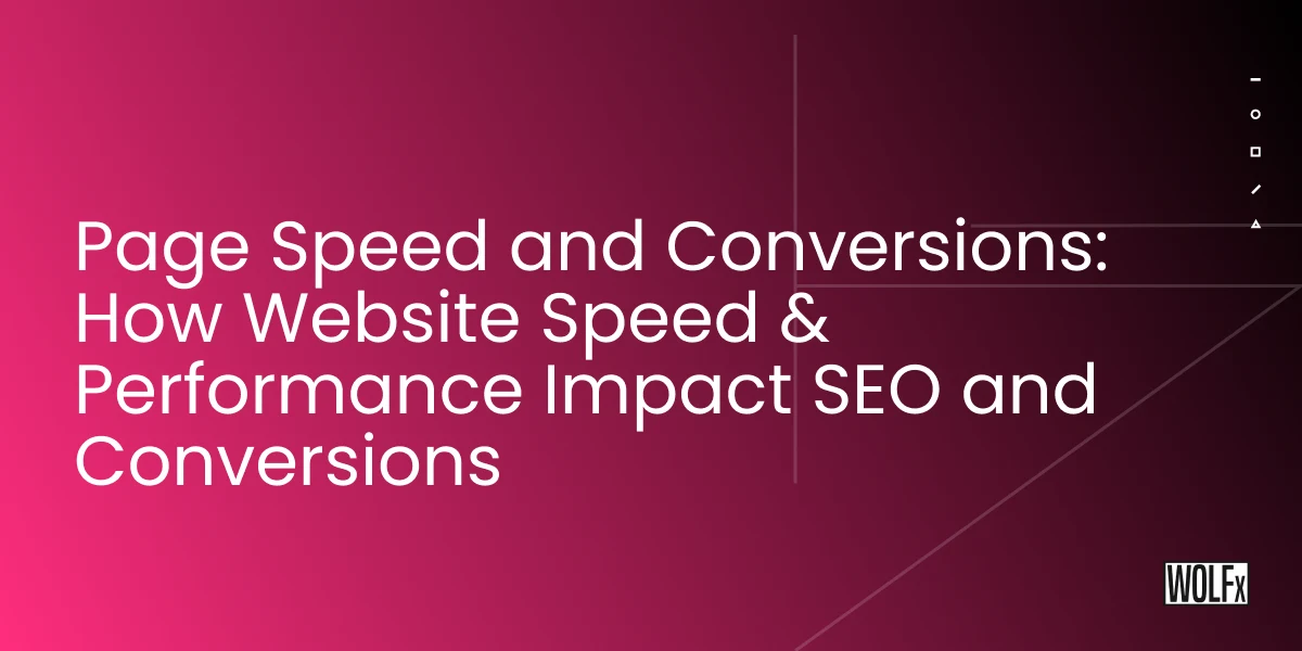 Page Speed and Conversions