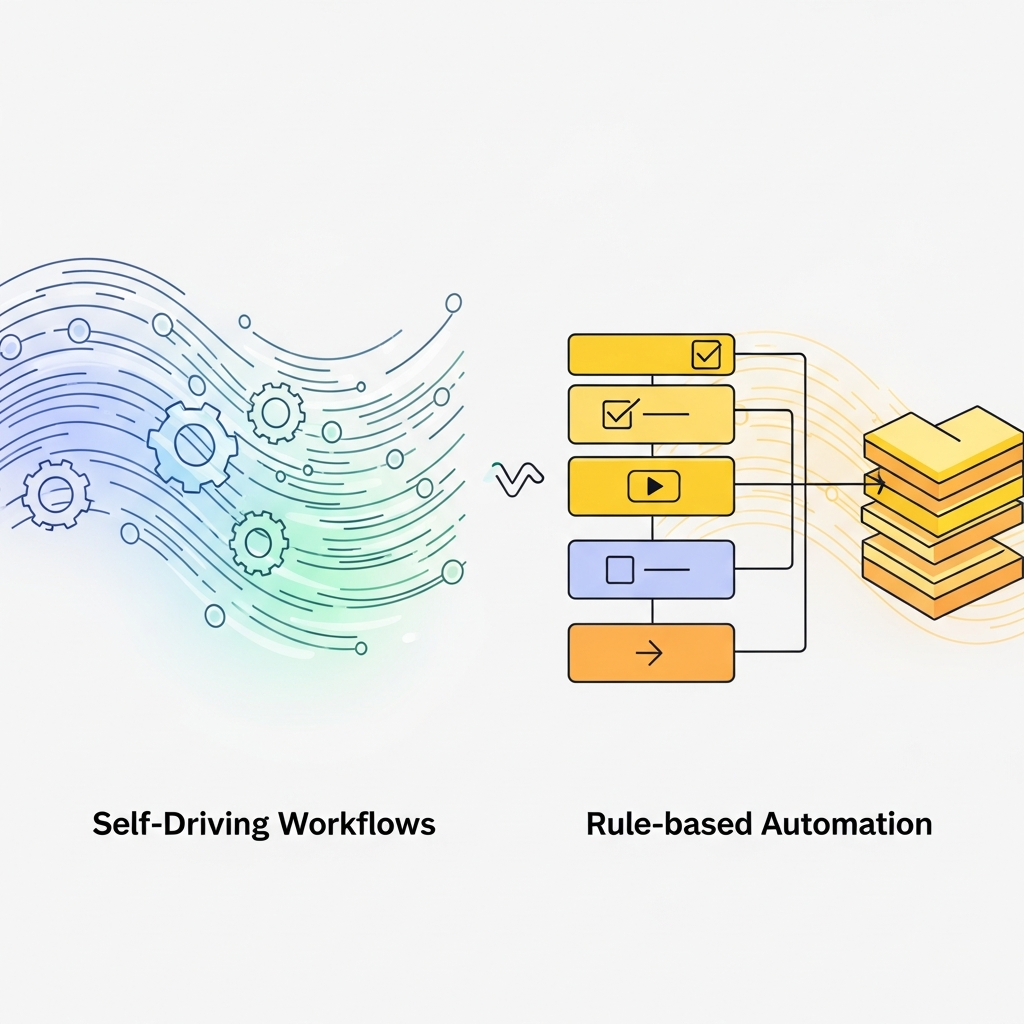 Self‑Driving Workflows vs Rule‑Based Automation: Decision Guide for Revenue Teams